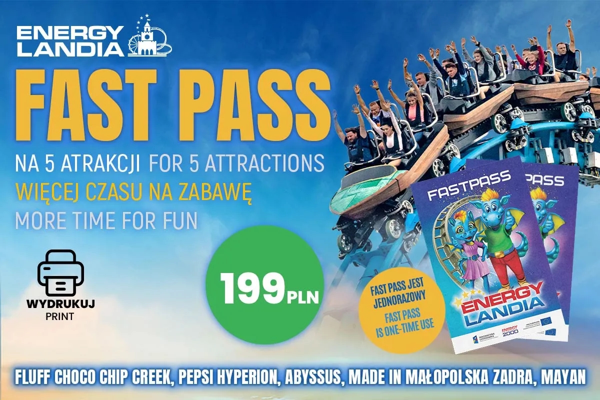 Ile kosztuje fast pass w Energylandii i dlaczego warto go mieć?